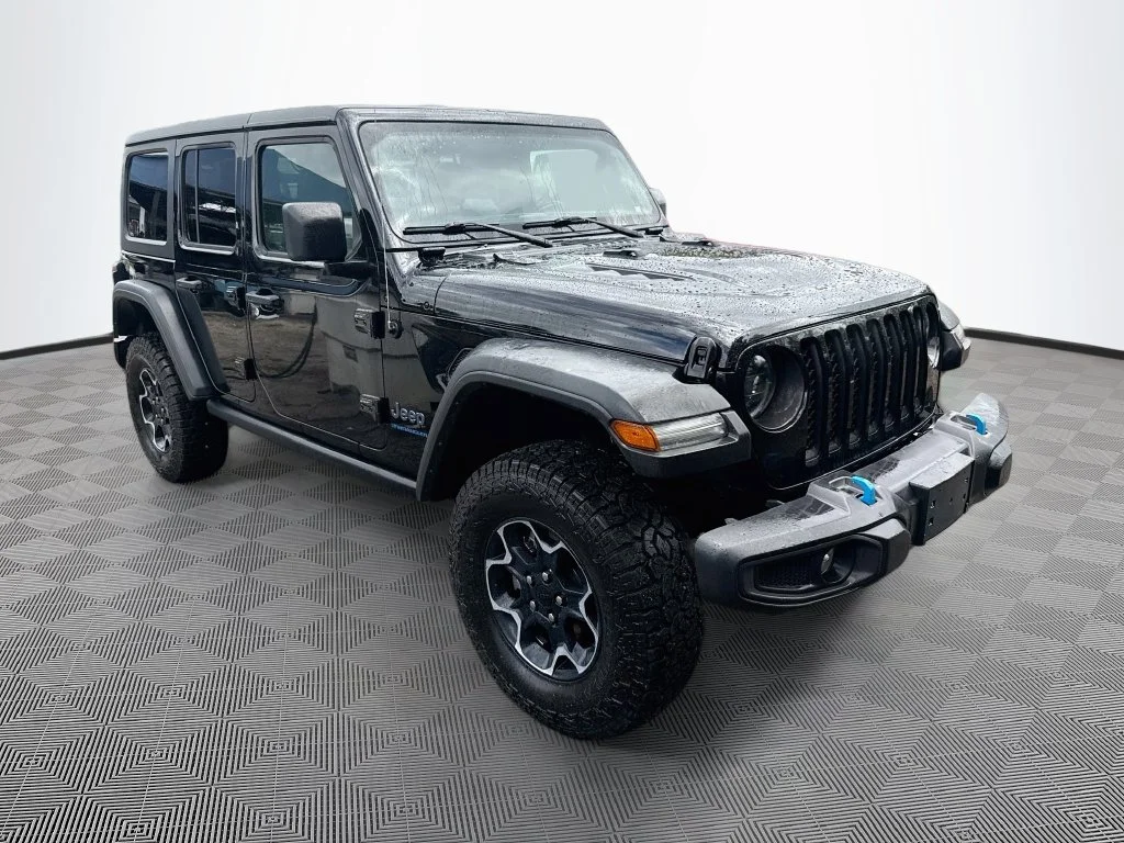 Used 2023 Black Jeep Rubicon 4xe image 4