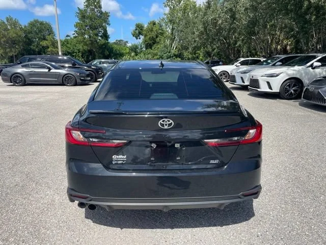 Used 2026 Midnight Black Metallic Toyota SE image 3