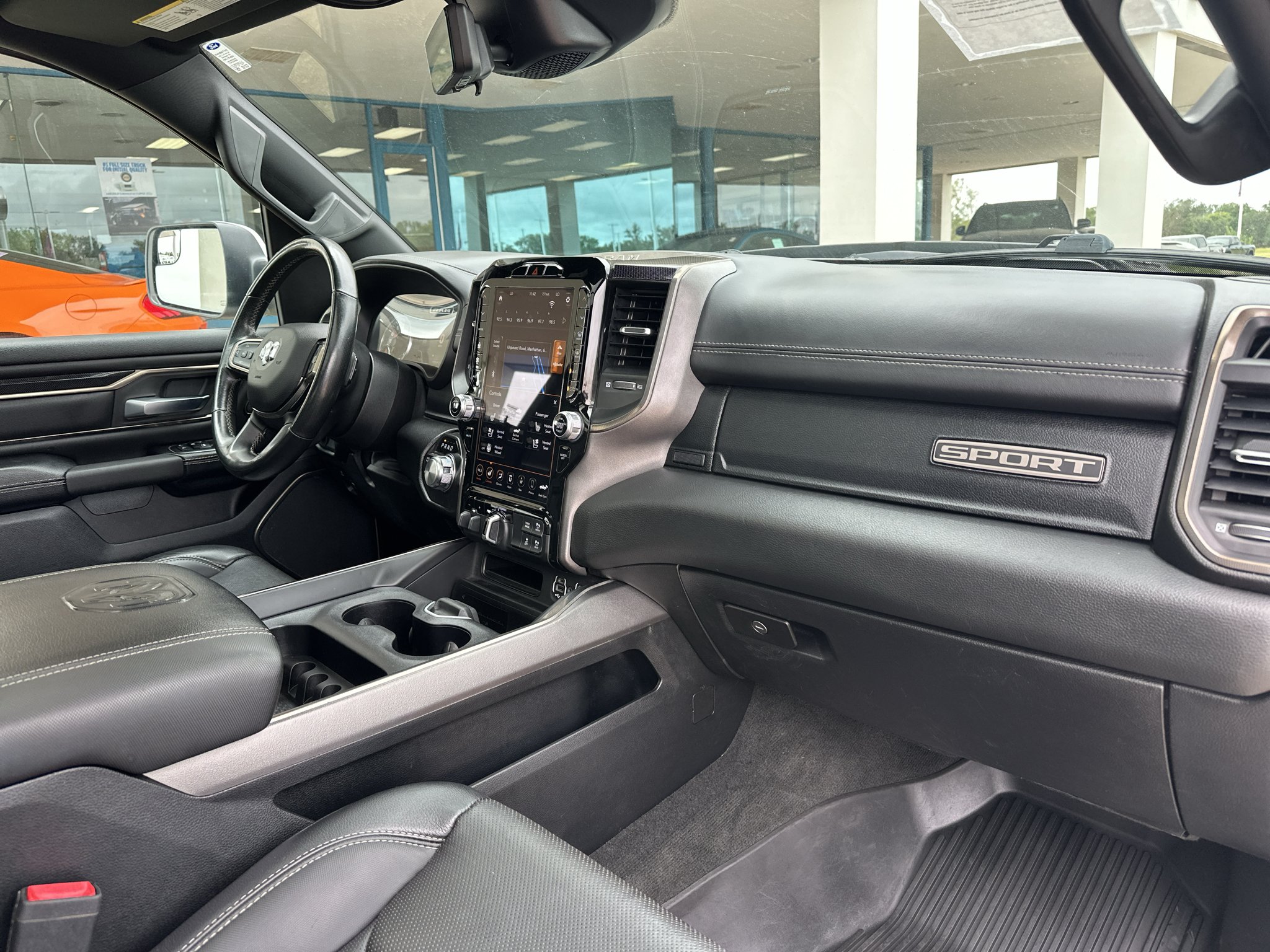 Used 2021 Bright White Ram Sport image 26