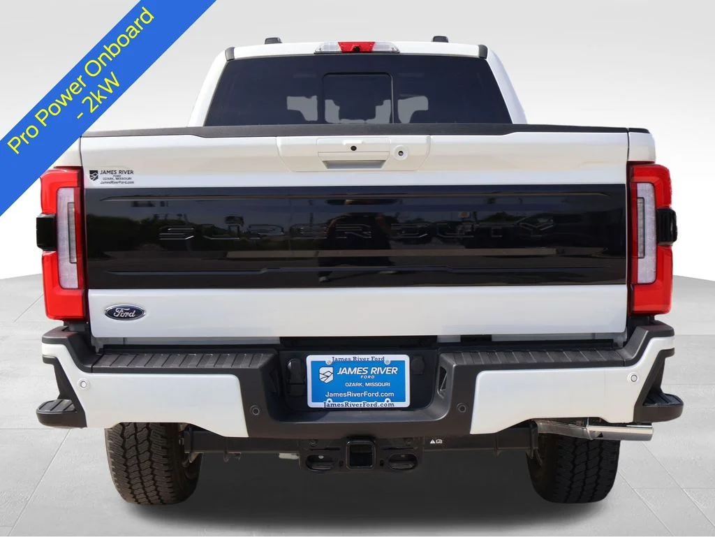 New 2026 Star White Metallic Tri-Coat Ford F-250® Platinum® image 4