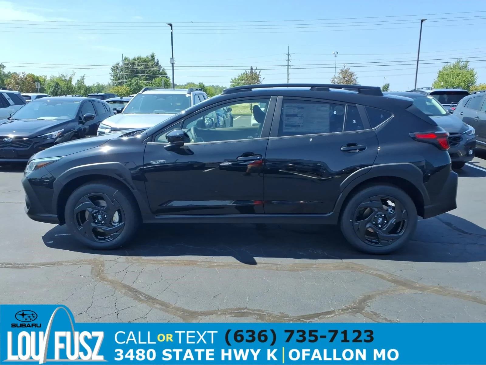 New 2026 CRYSTAL BLACK SILICA Subaru Sport Hybrid image 3