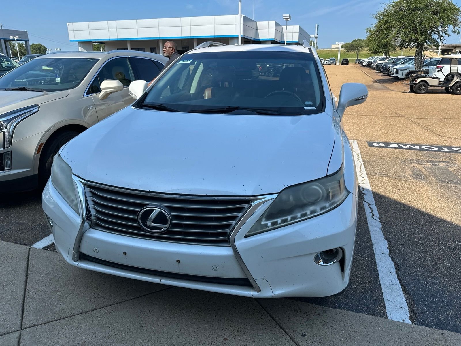 Used 2013 White Lexus 350 image 2