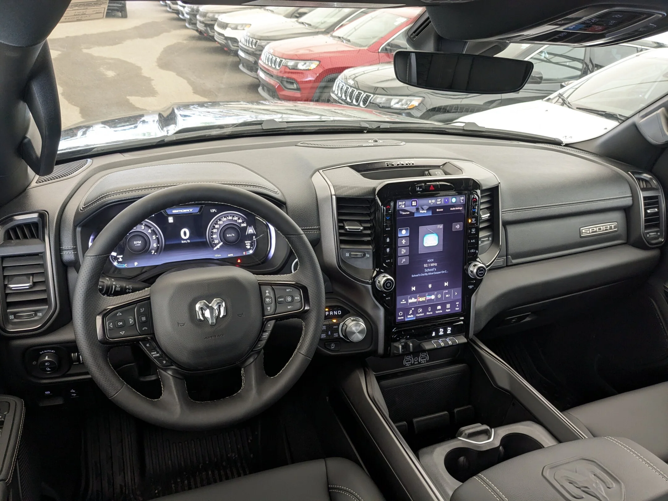 New 2026 Grey RAM Sport - - Sport Perf Hood - 3.92 Rear Axle - Trailer Sway Control - Hill Start Assist & More! image 25