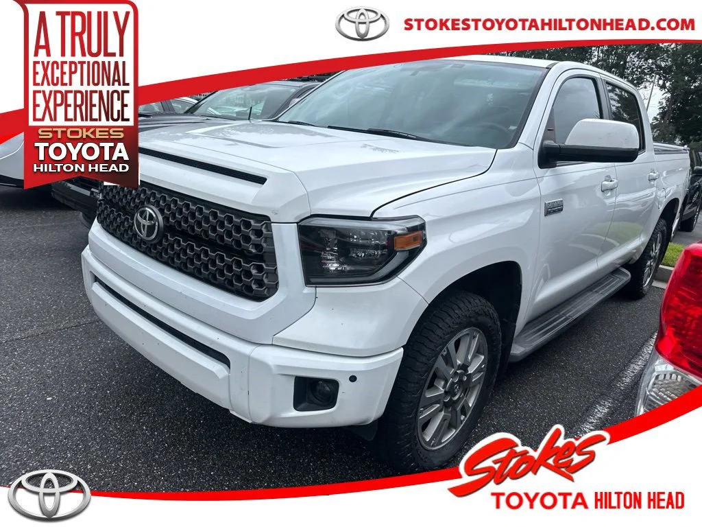 Used 2017 White Toyota Platinum image 1