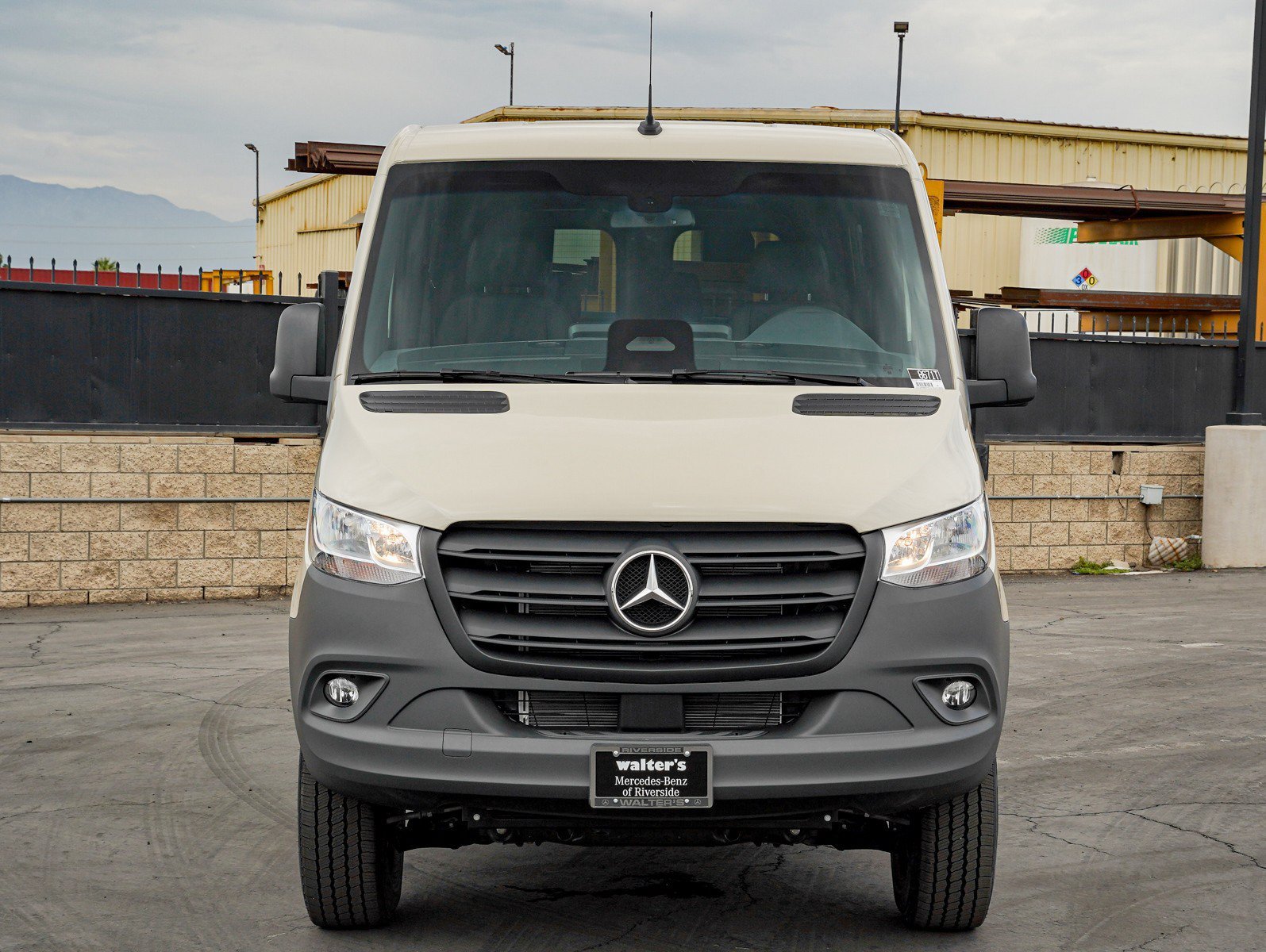 New 2026 Pebble Gray Mercedes-Benz 2500 Standard Roof I4 Diesel HO 144 AWD image 2