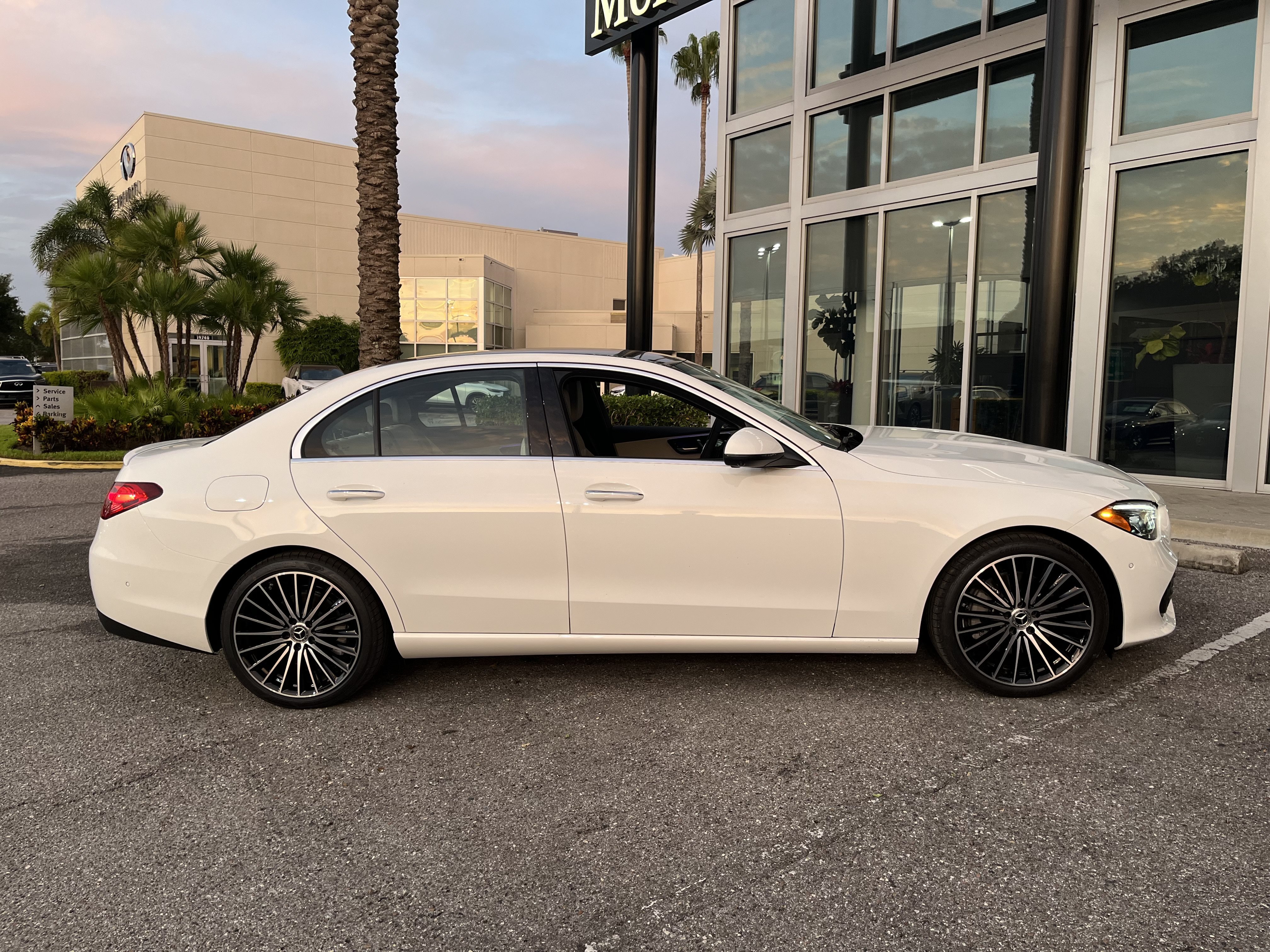 New 2026 POLAR WHITE Mercedes-Benz C 300 image 8