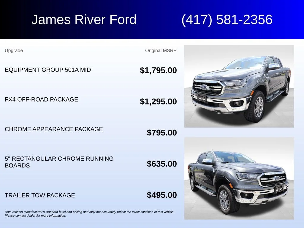 Used 2019 Gray Ford Lariat image 5