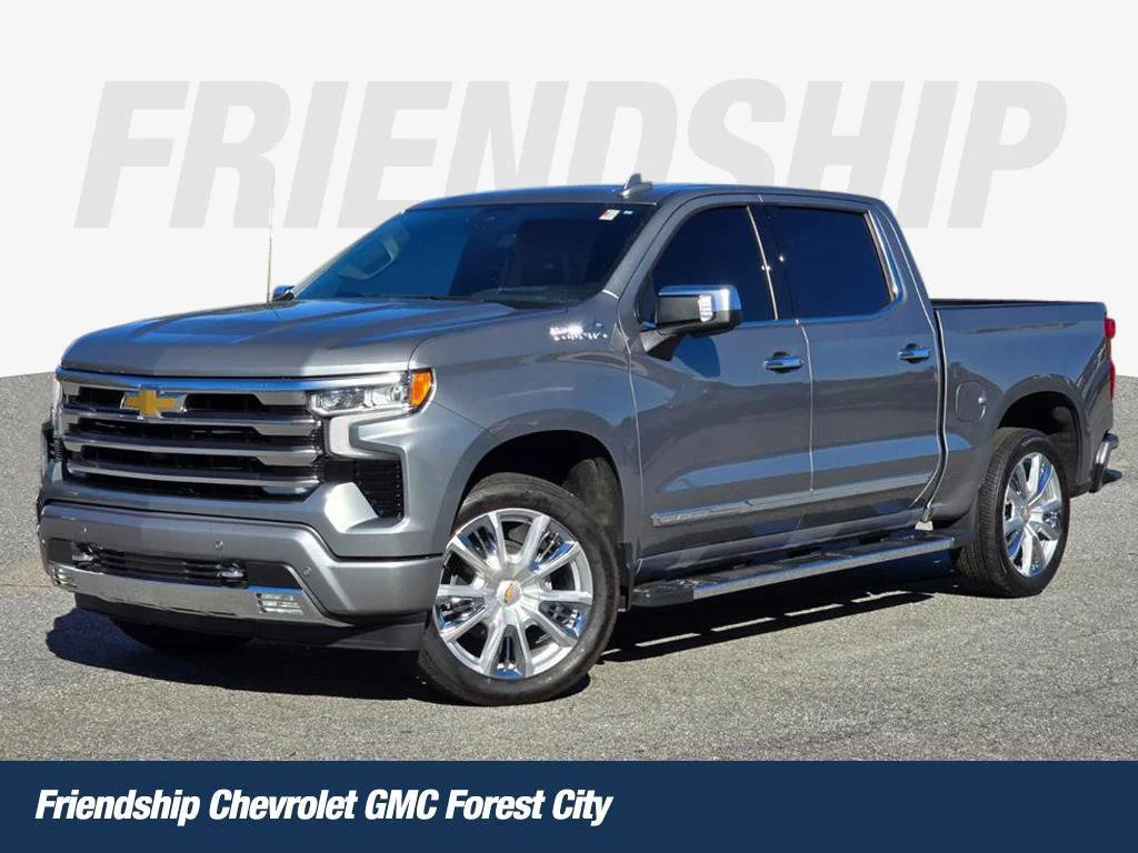 Used 2025 Sterling Gray Metallic Chevrolet High Country image 1