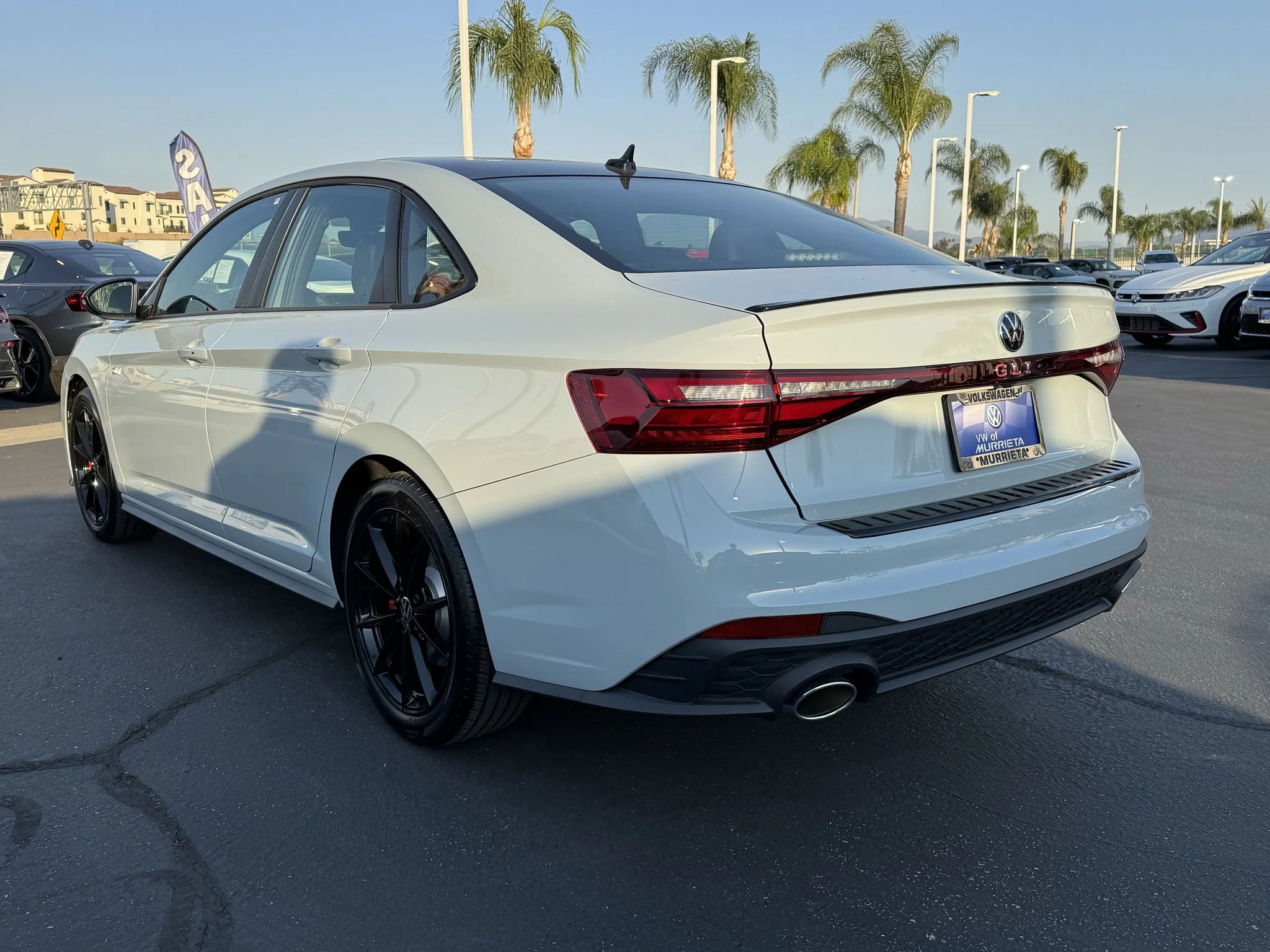 New 2026 Monument Gray w/Deep Black Roof Volkswagen Autobahn image 5