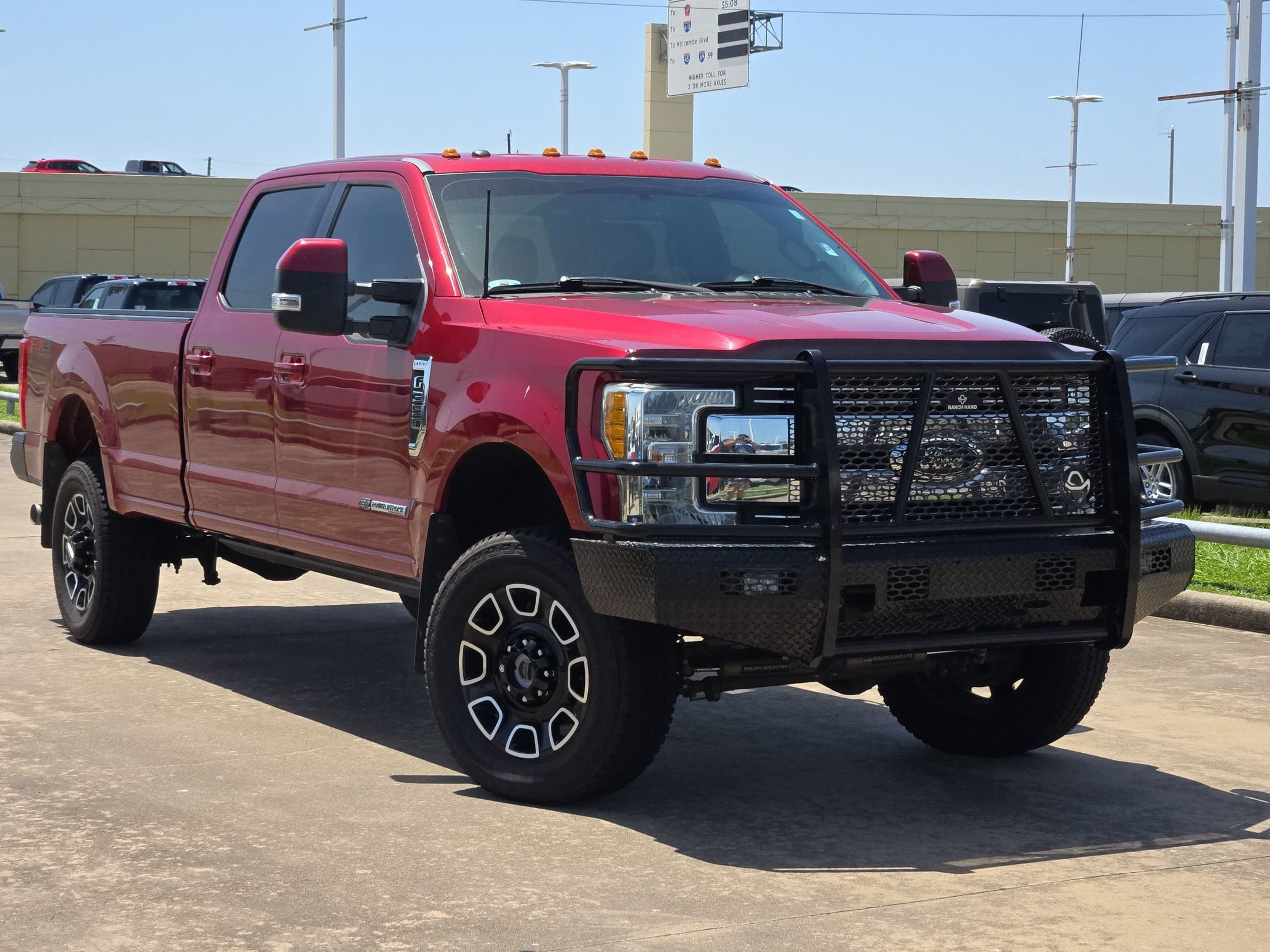 Used 2017 Ruby Red Metallic Ford Lariat image 1