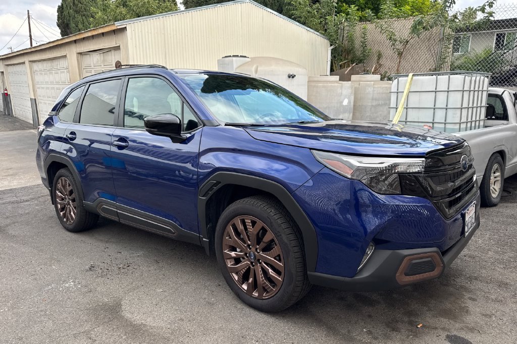 Certified Used 2026 Blue Subaru Sport image 2