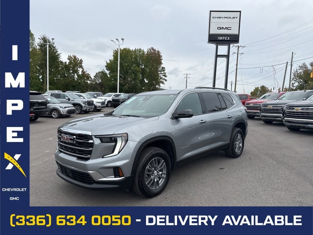 Sterling Metallic 2025 GMC Acadia Elevation FWD SUV / Crossover Front-Wheel Drive