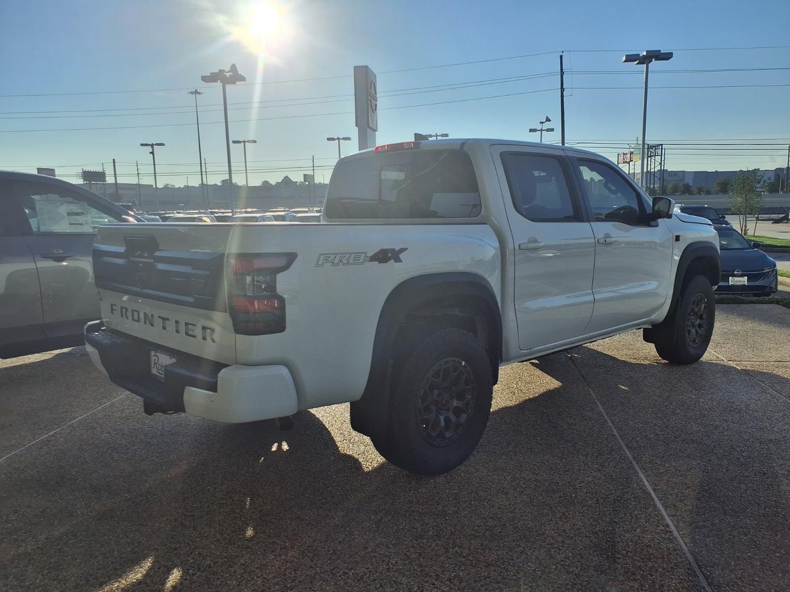 2026 Nissan Frontier Crew Cab PRO-4X® R by Roush® White at Robbins Nissan