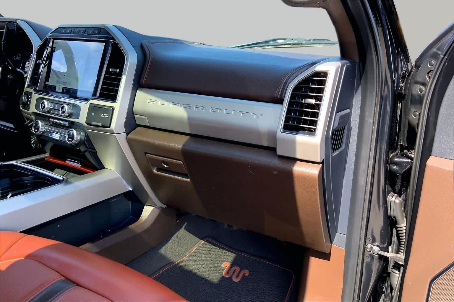 Used 2022 Agate Black/Stone Gray Ford King Ranch image 18