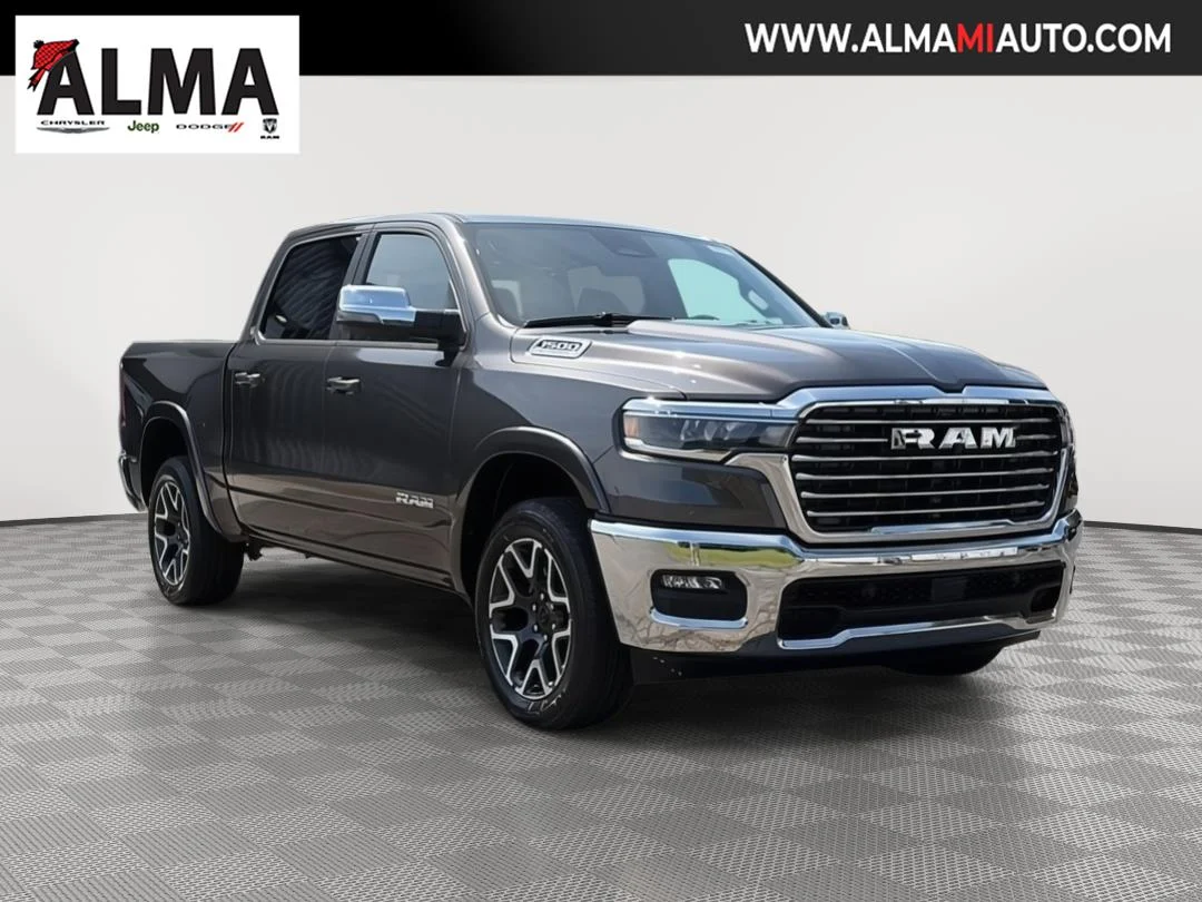 New 2026 Granite Crystal Metallic Clear-Coat Exterior Paint RAM Laramie image 1