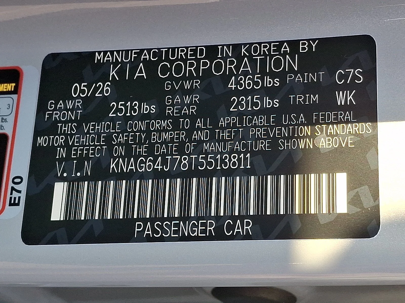 New 2026 Wolf Gray Kia GT-Line FWD image 14
