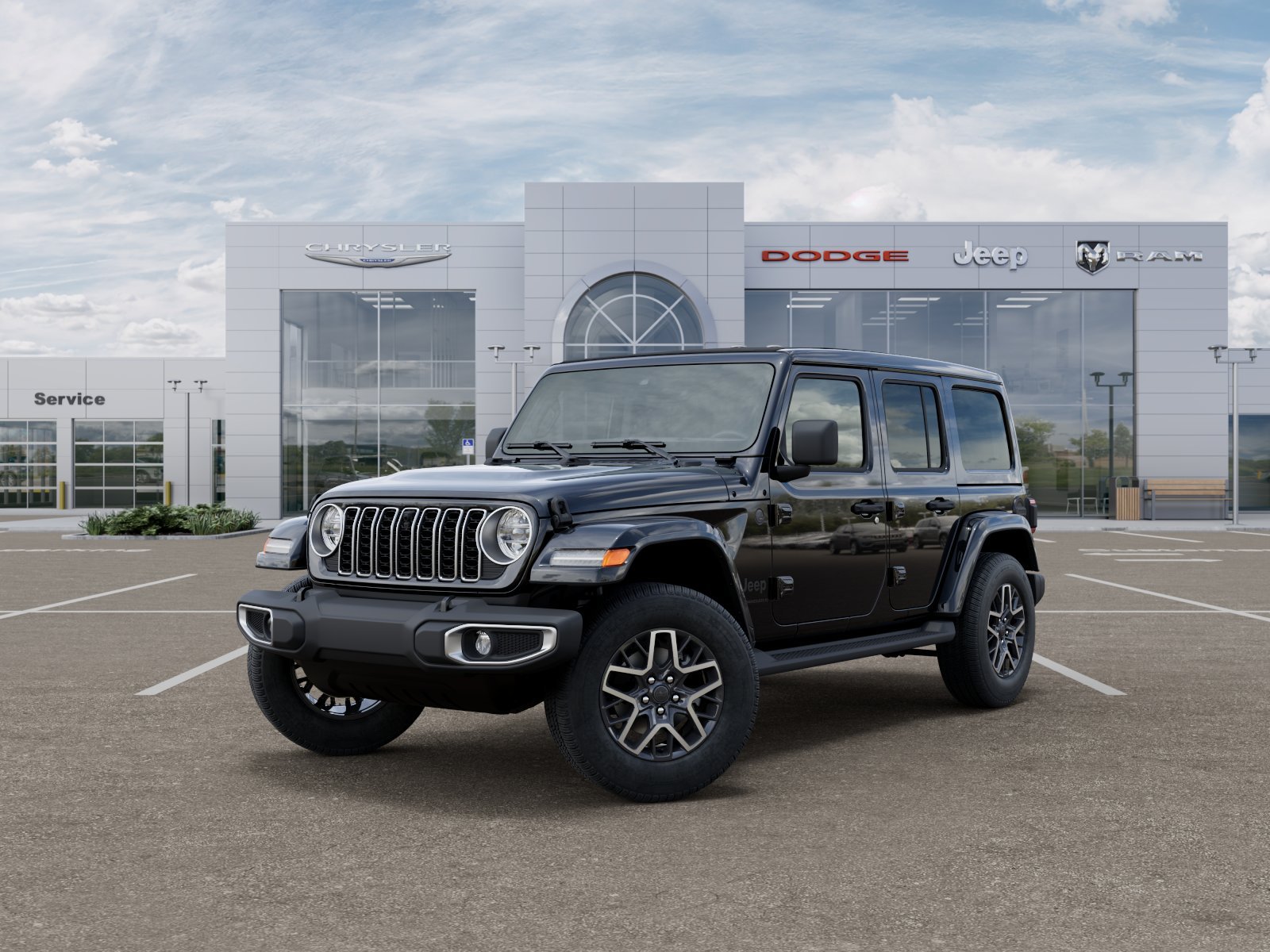 New 2026 Black Clear-Coat Exterior Paint Jeep Sahara image 27