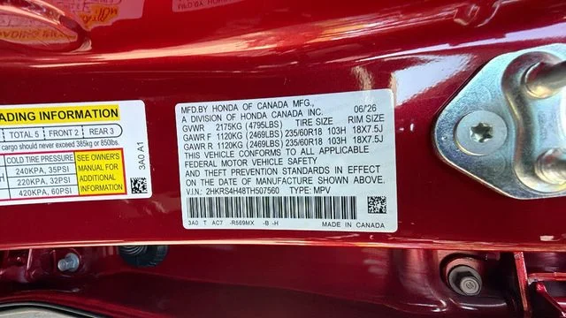 New 2026 Red Honda EX image 33