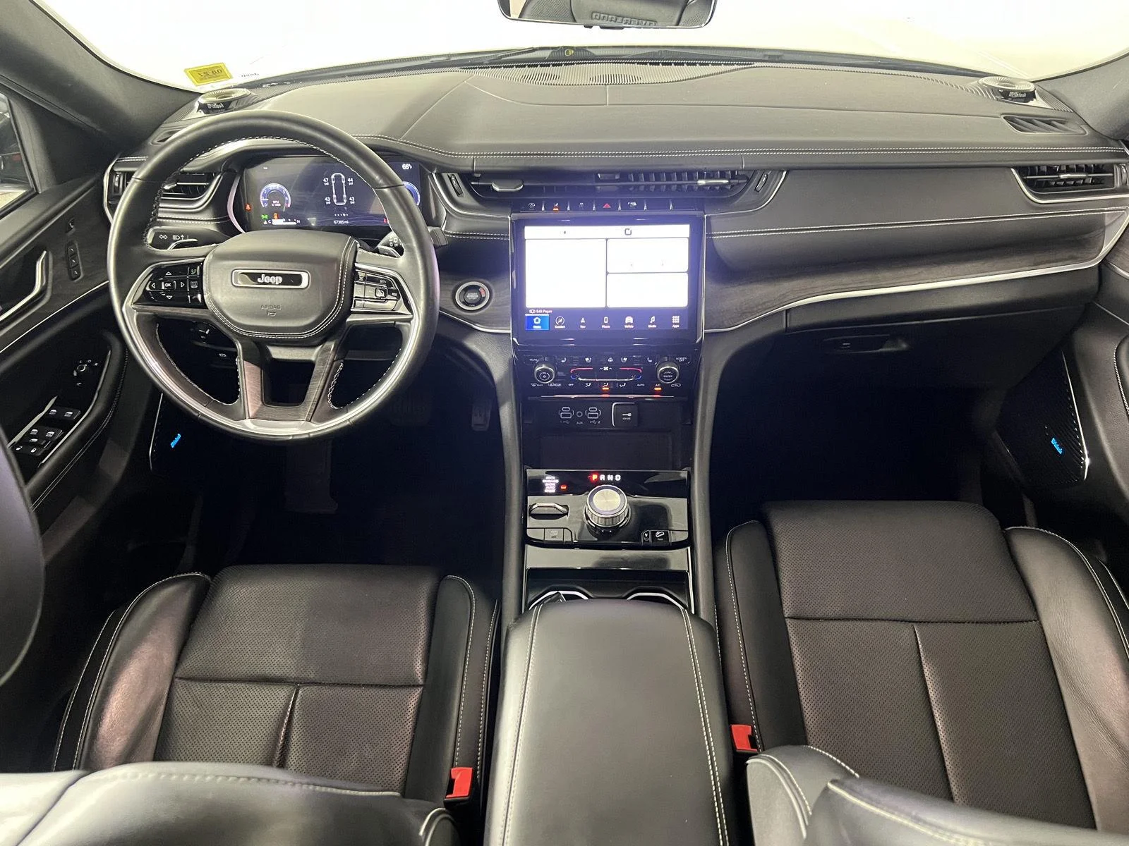 Used 2021 Bright White Clearcoat Jeep Overland image 17