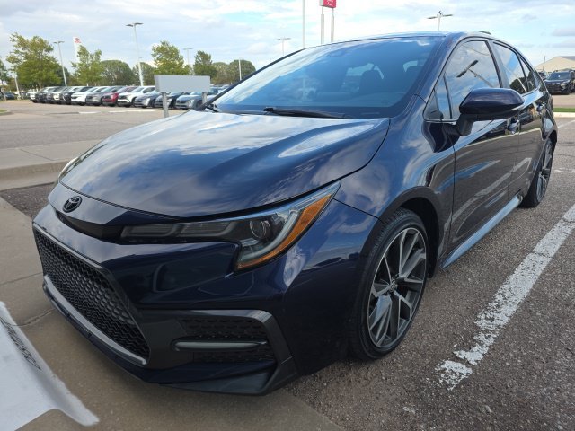 Used 2022 Blue Toyota SE image 3