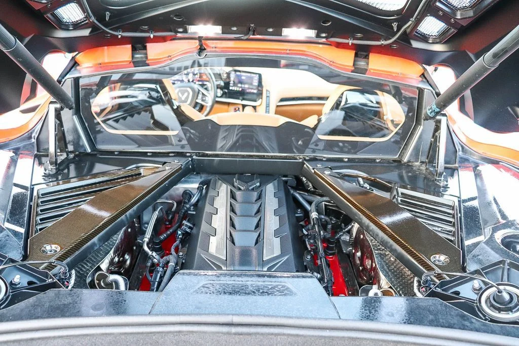 Used 2020 Orange Chevrolet Stingray image 28