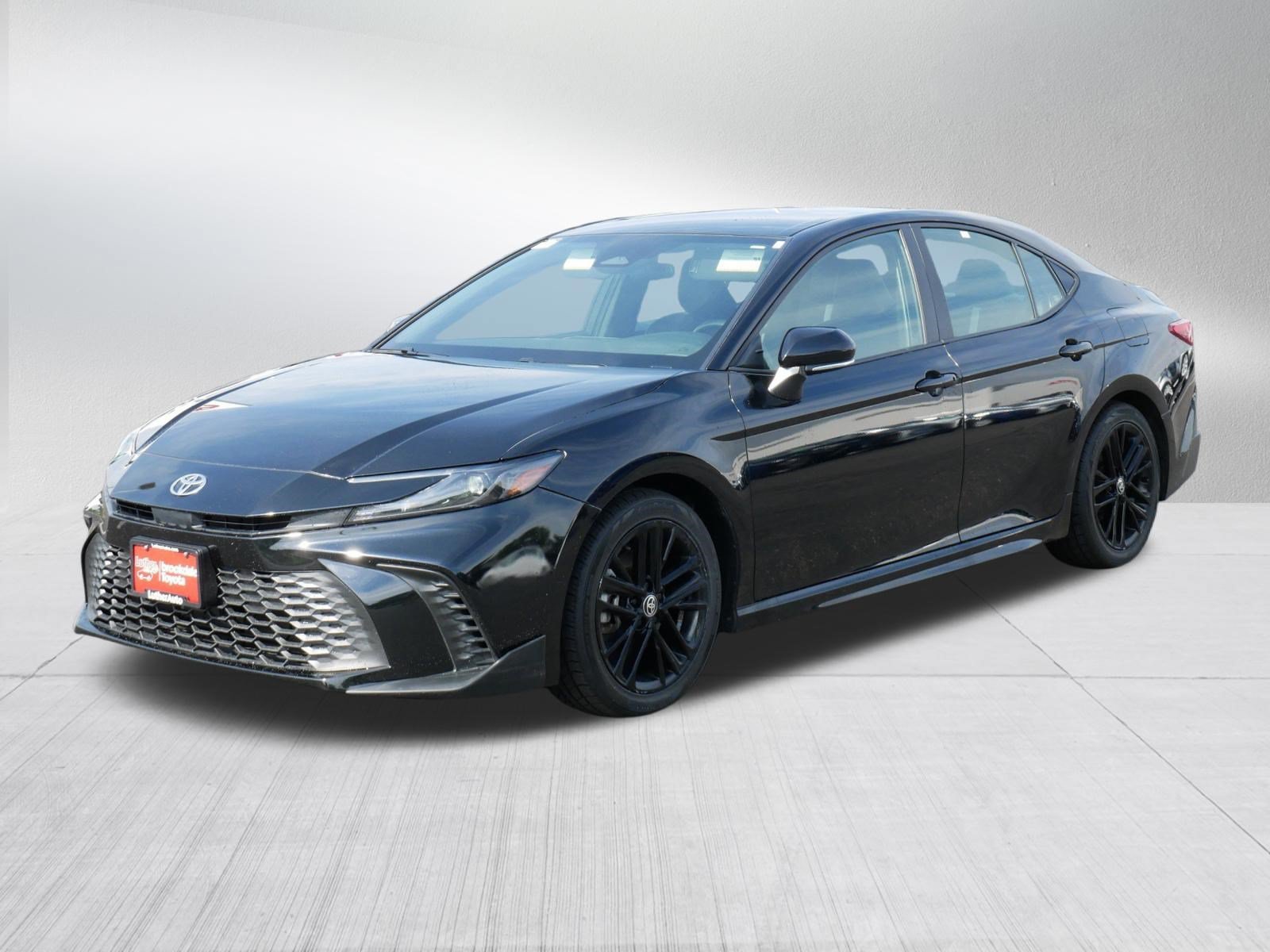Certified Used 2025 MIDNIGHT BLACK Toyota SE image 3