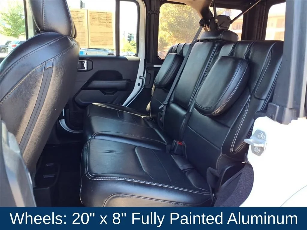 Used 2023 White Jeep Sahara 4x4 image 20