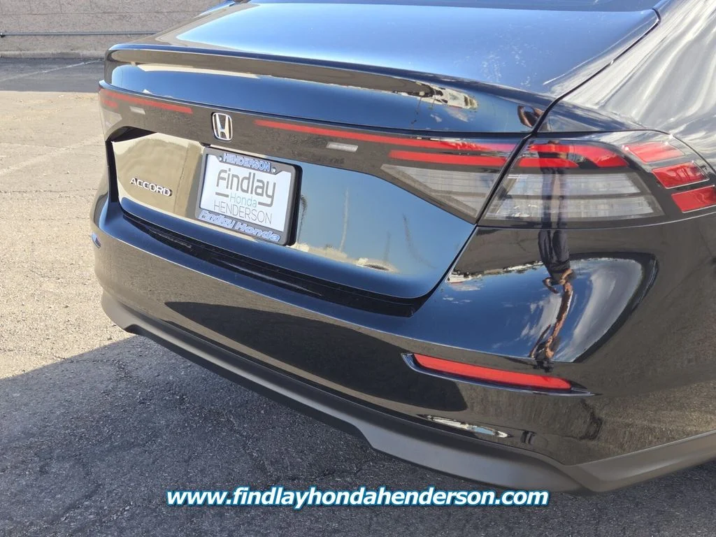 Certified Used 2025 Crystal Black Pearl Honda LX image 5