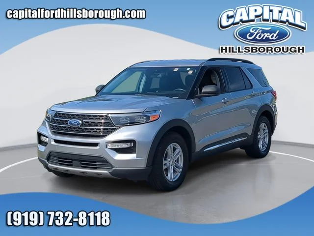 Used 2022 Silver Ford XLT image 1