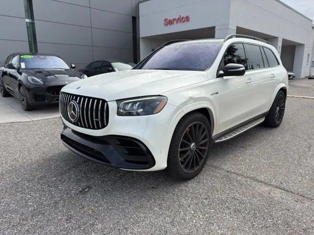 Used 2023 White Mercedes-Benz AMG® GLS 63 image 2