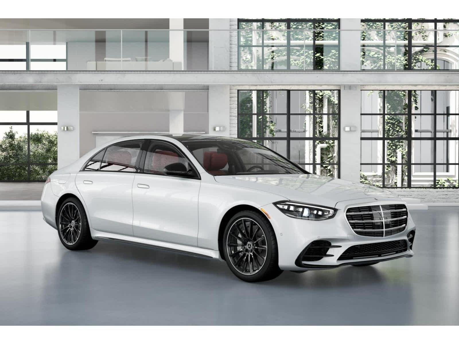 New 2026 MANUFAKTUR Moonlight White Metallic Mercedes-Benz S 580e image 10