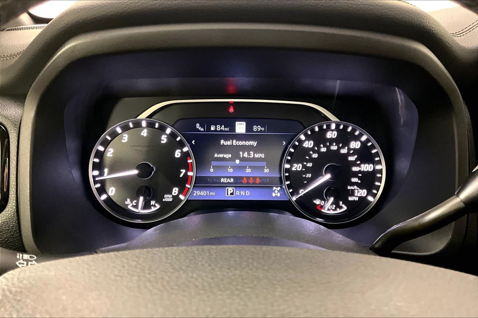 Used 2024 Super Black Nissan Platinum Reserve image 25