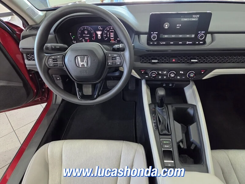 Used 2024 Red Honda EX CVT image 9