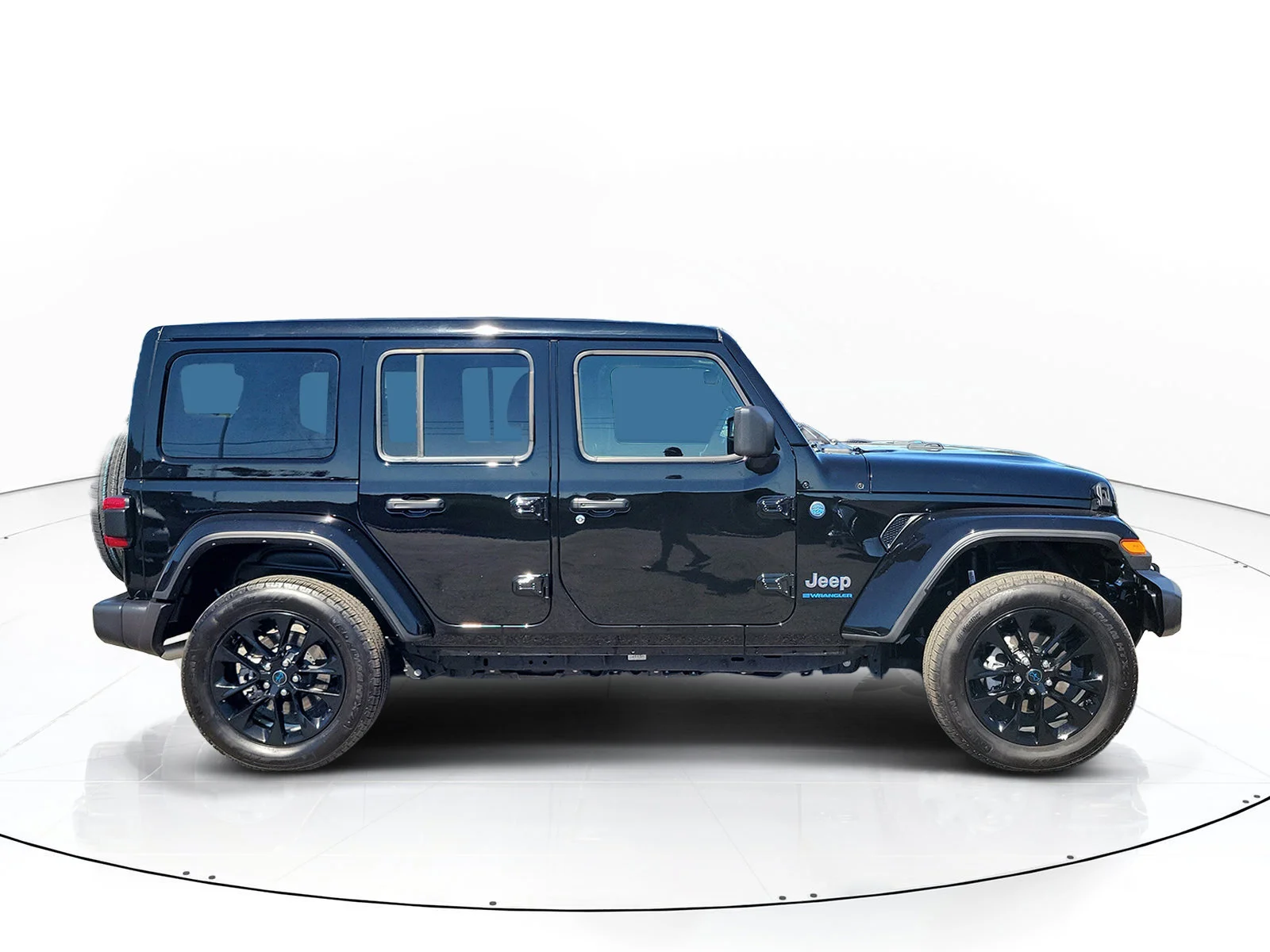 Certified Used 2025 Black Jeep Sahara 4xe image 2