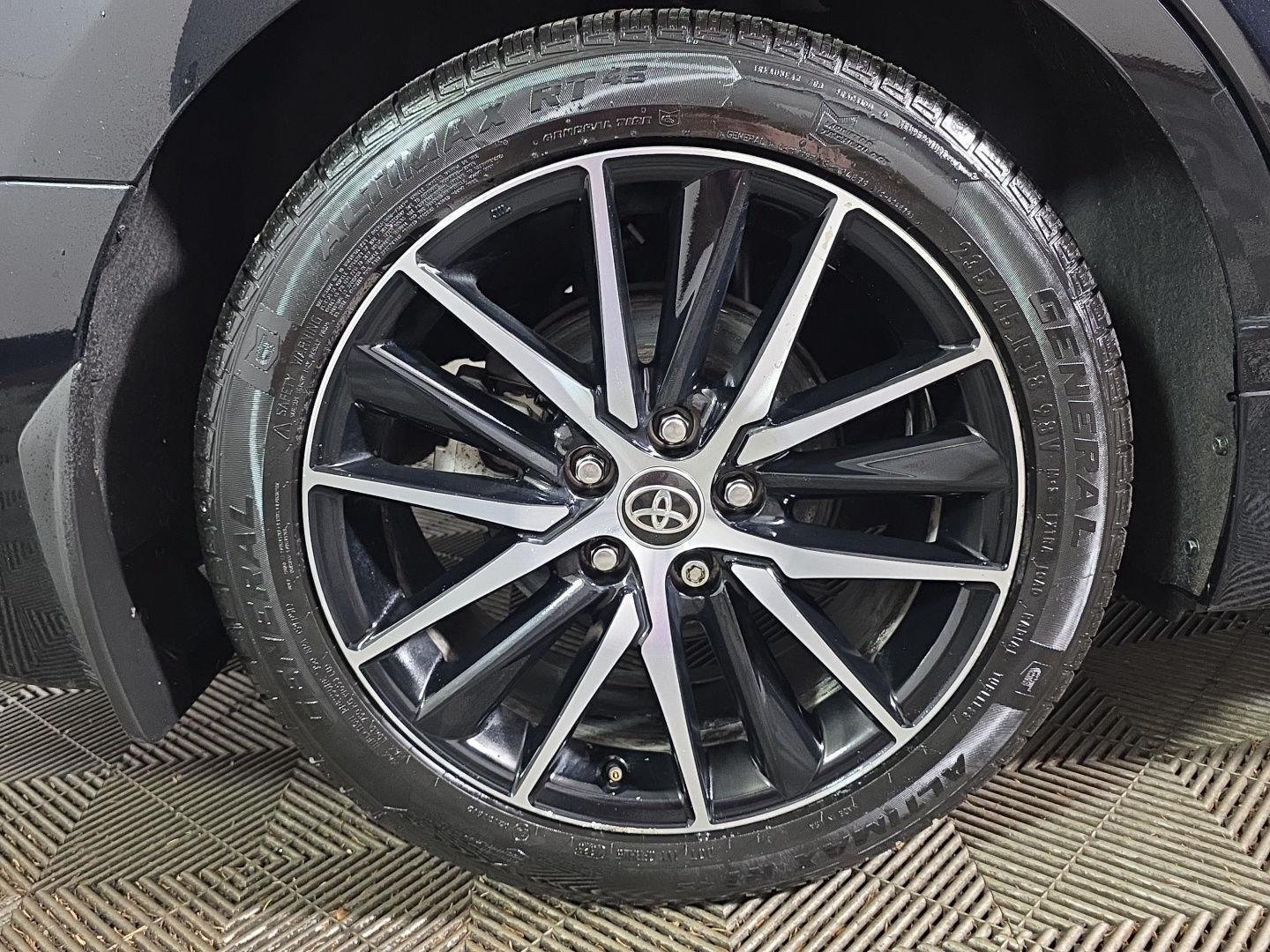 Used 2024 Midnight Black Metallic Toyota SE image 2