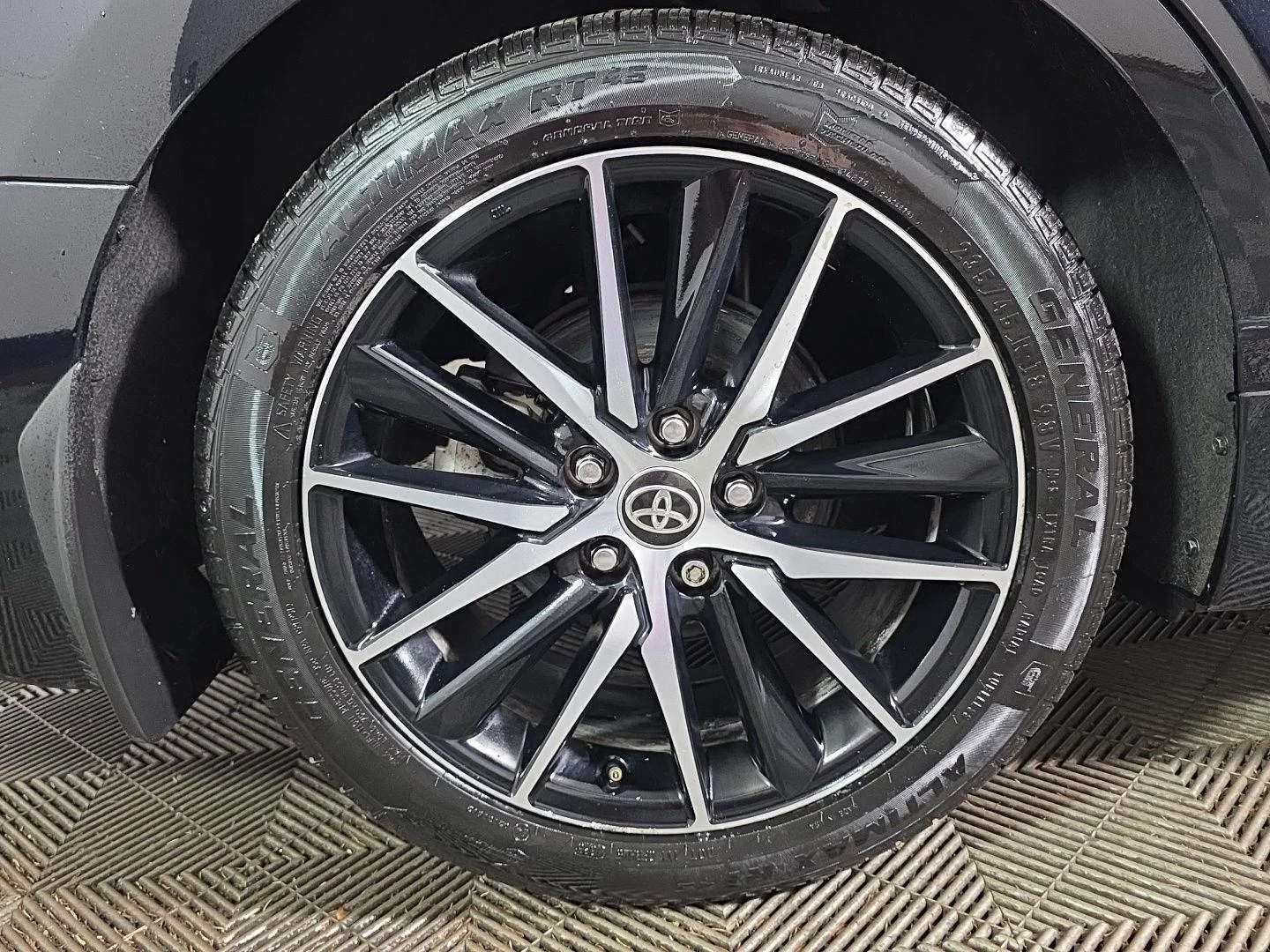 Used 2024 Midnight Black Metallic Toyota SE image 2