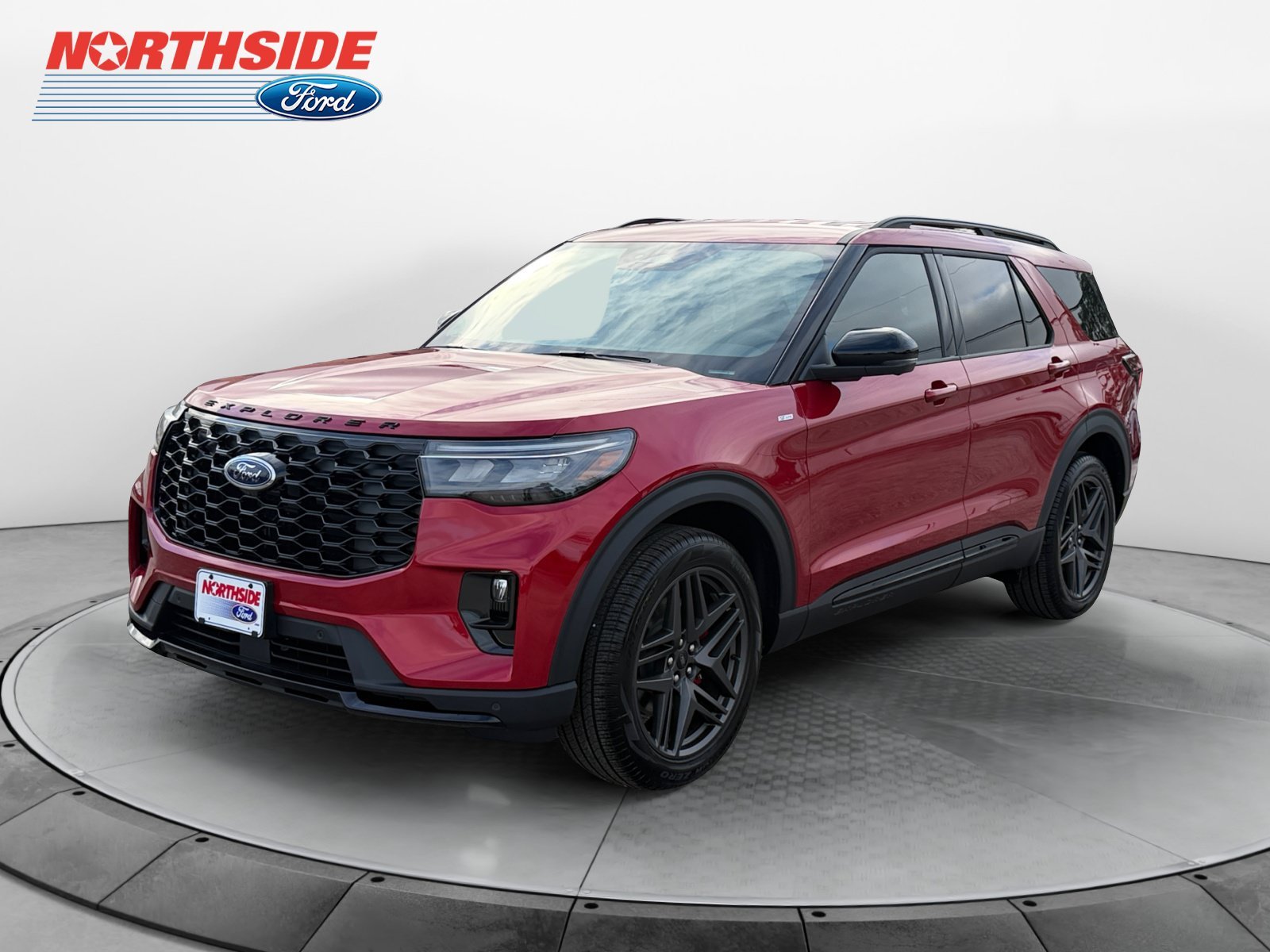 New 2026 Rapid Red Metallic Tinted Clearcoat Ford ST-Line image 3