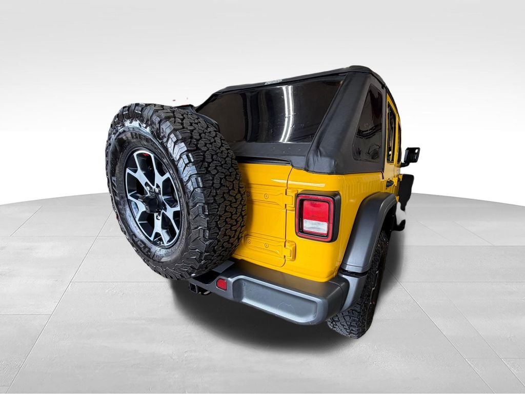 Used 2021 Yellow Jeep Unlimited Rubicon image 5