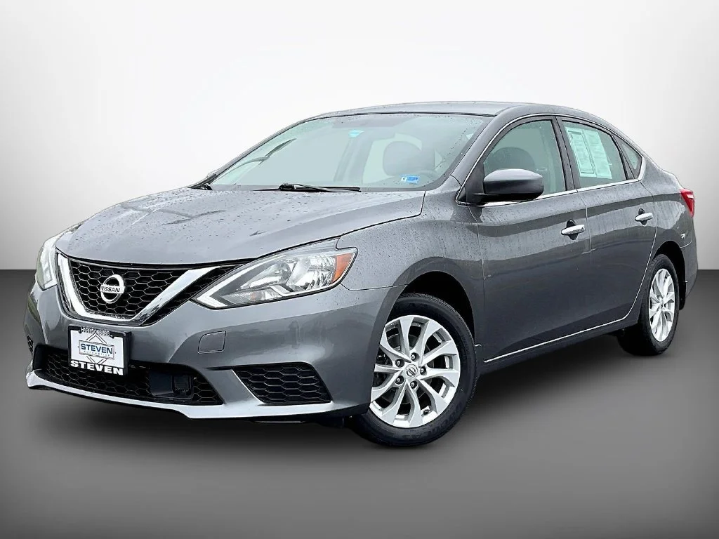 Used 2019 Gun Metallic Nissan SV image 3