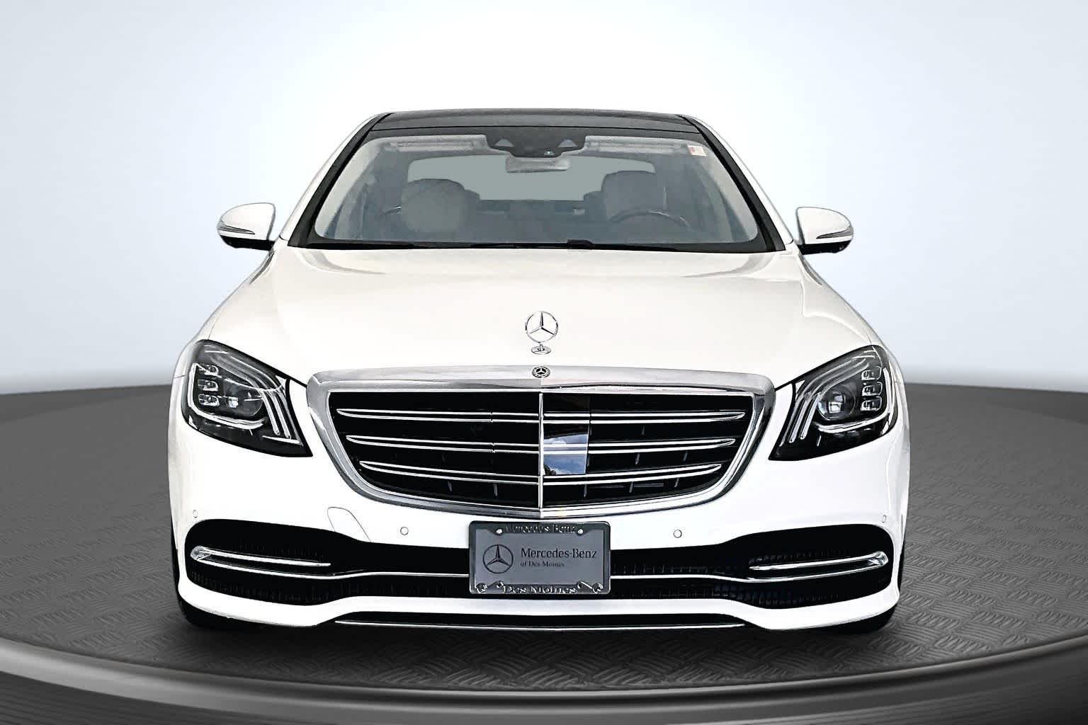 Used 2019 designo Diamond White Mercedes-Benz S 560 image 6