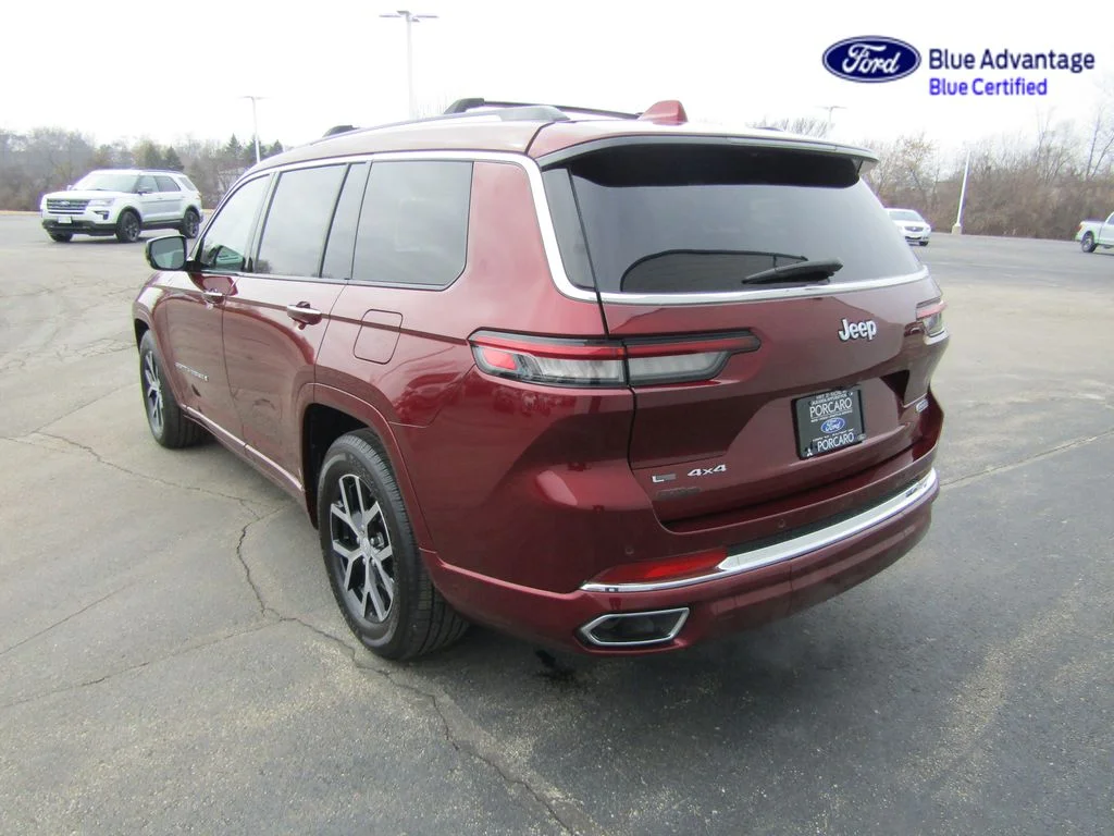 Certified Used 2022 Velvet Red Pearlcoat Jeep Overland image 5