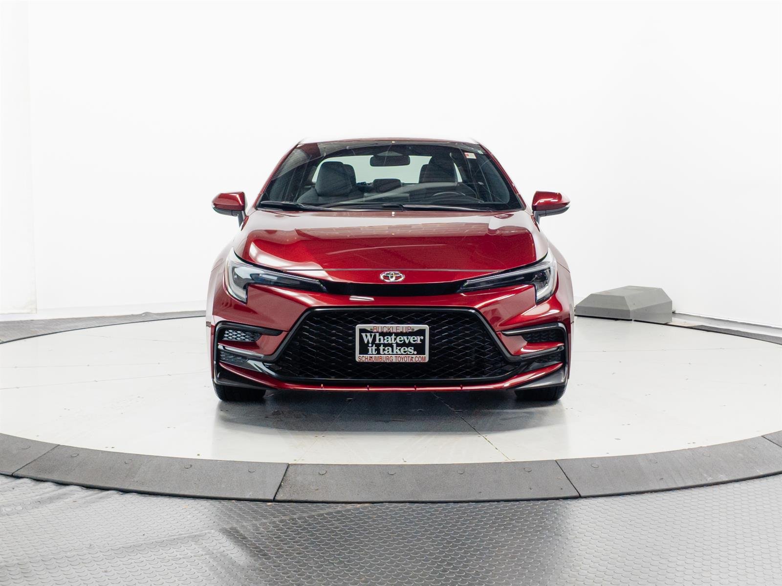 Certified Used 2023 Red Toyota SE image 2