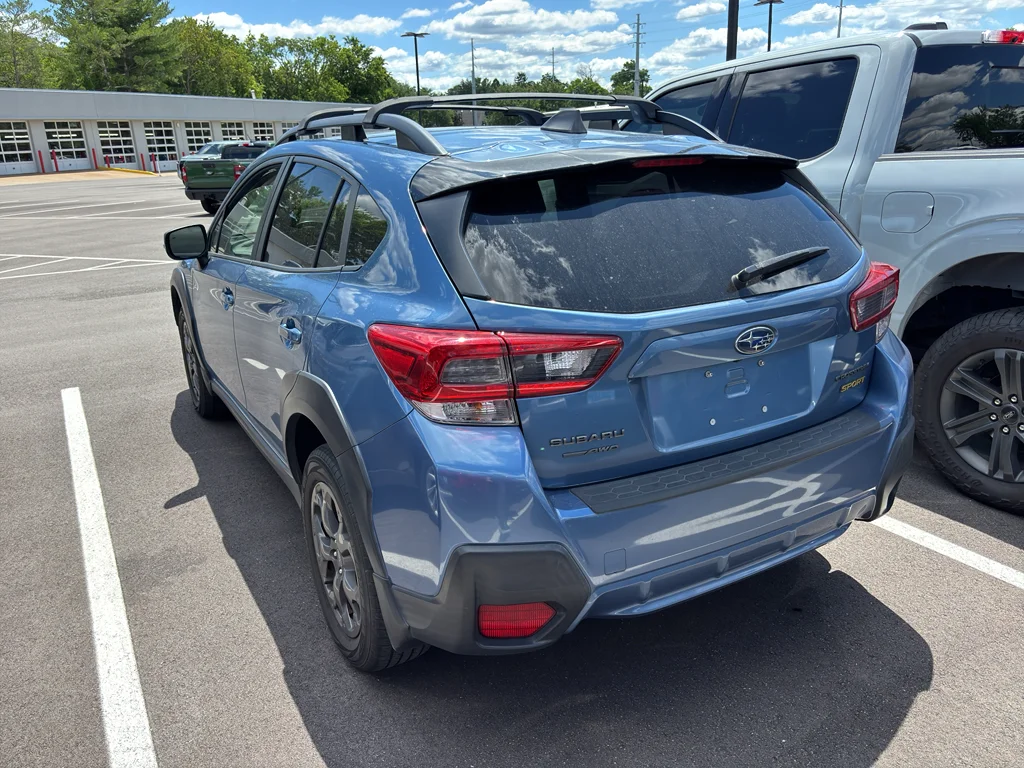 Used 2022 Horizon Blue Pearl Subaru Sport image 2