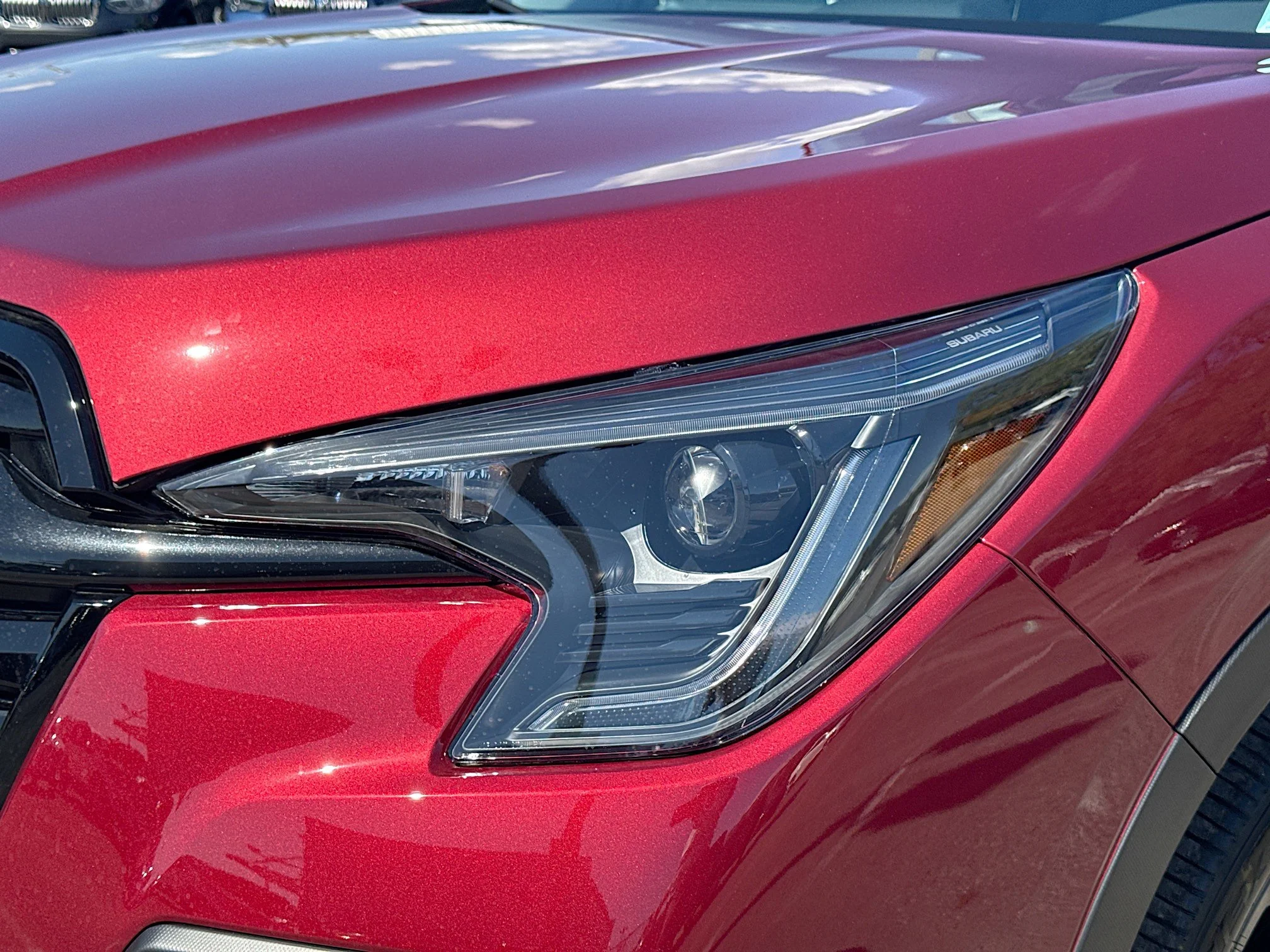New 2026 Crimson Red Pearl Subaru Onyx Edition Touring image 9