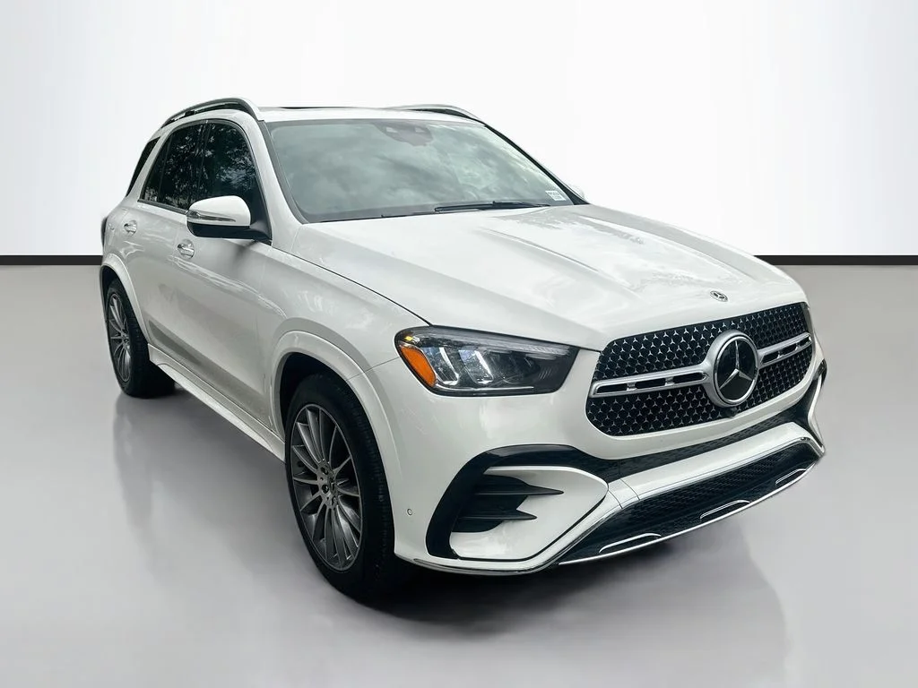 Certified Used 2025 Polar White Mercedes-Benz GLE 350 image 3