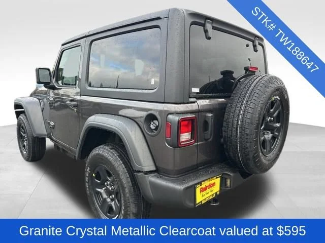 New 2026 Granite Crystal Metallic Clear-Coat Exterior Paint Jeep Sport image 5
