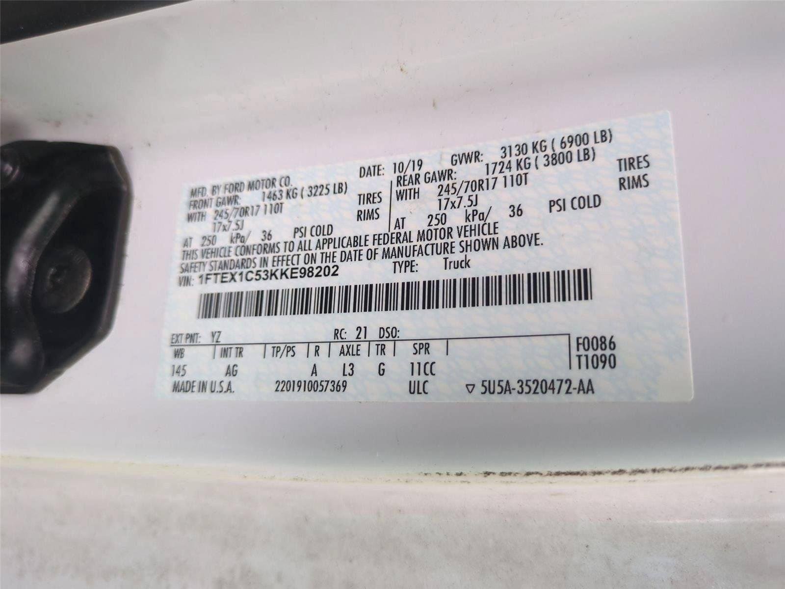Used 2019 Oxford White Ford XL image 34