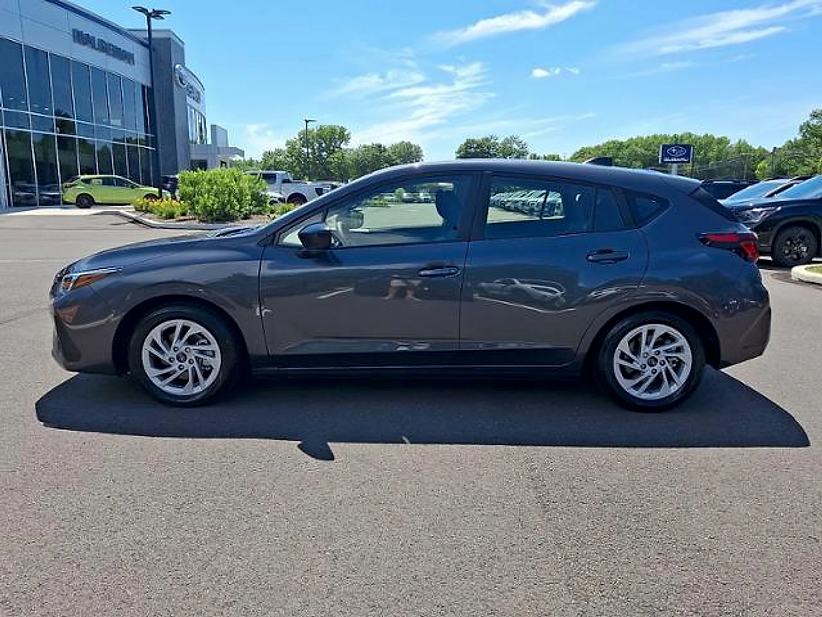 Used 2024 Magnetite Gray Metallic Subaru Base 5-Door image 4