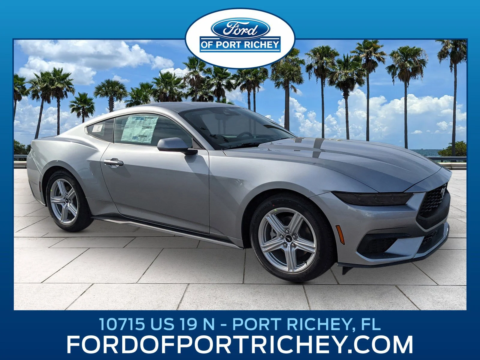 New 2026 Iconic Silver Metallic Ford EcoBoost® Fastback image 1