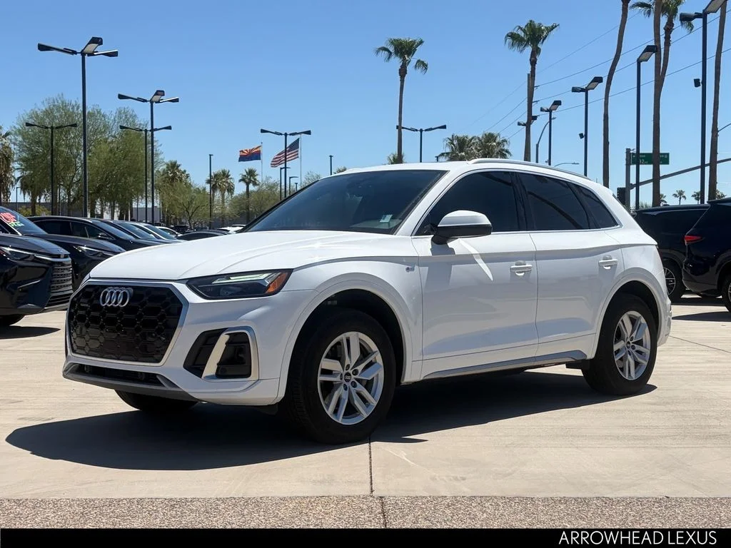 Used 2023 White Audi 45 S line Premium image 2
